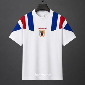 Maillot de foot Japon 2026 Blanc Rétro décontracté T-Shirt