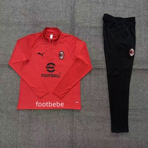 Survetement AC Milan Enfant 2026 2027 rouge