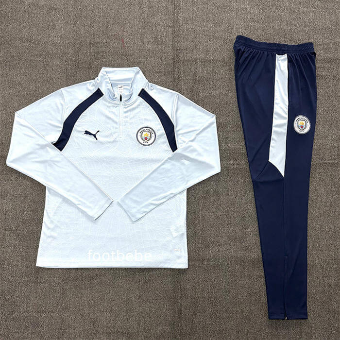 Survetement Manchester City Enfant 2026 2027 bleu clair