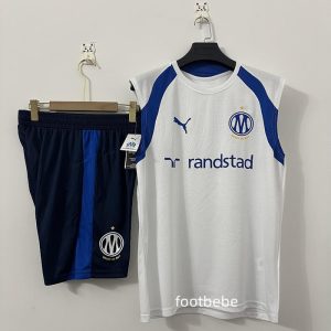 Ensemble Marseille 2026 2027 Blanc sans manches 