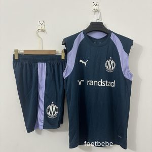 Ensemble Marseille 2026 2027 bleu foncé sans manches