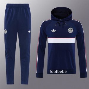Ensemble sweat Bayern Munich 2026 2027 bleu foncé