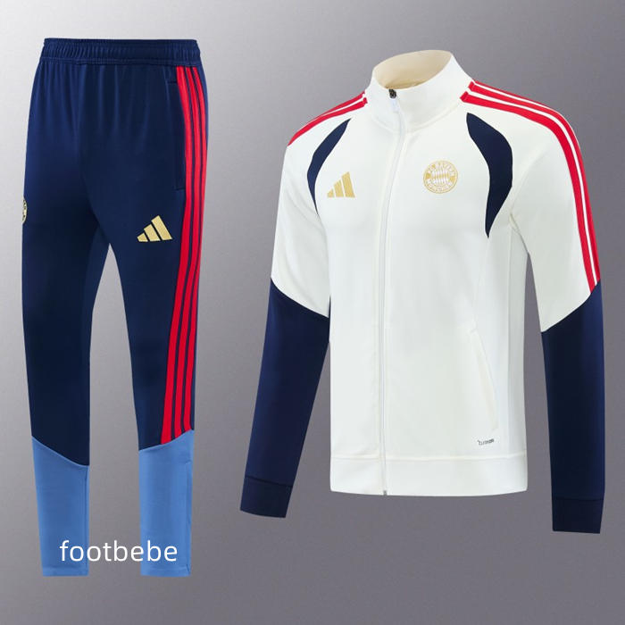 Ensemble veste Bayern Munich 2026 2027 Beige