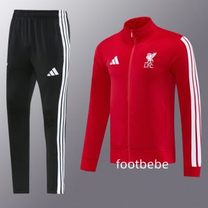 Ensemble veste Liverpool 2026 2027 rouge