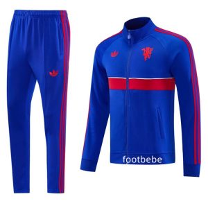 Ensemble veste Manchester United 2026 2027 bleu