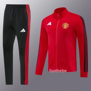 Ensemble veste Manchester United 2026 2027 rouge A