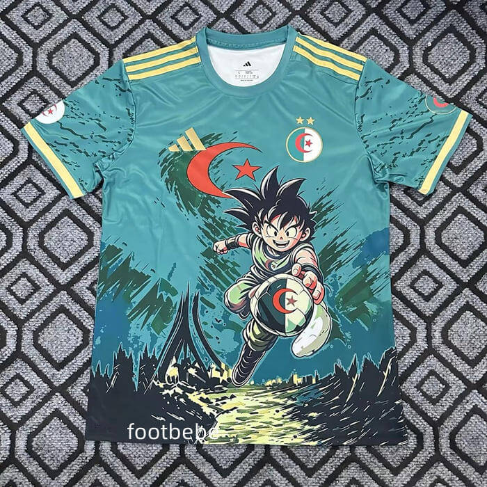 Maillot Algérie 2026 2027 Dragon Ball A