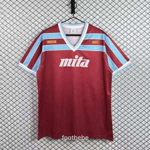 Maillot Aston Villa 1985 1987 Vintage domicile