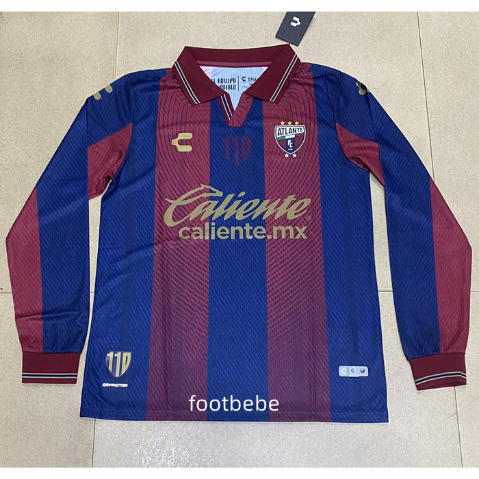 Maillot Atlante F.C. 2026 2027 domicile 110 ans manches longues