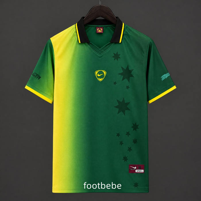 Maillot Australie x Travis Scott 2026 2027 vert