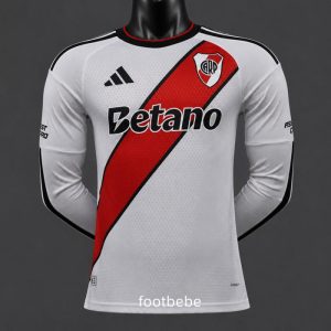 Maillot Match River Plate 2026 2027 domicile manches longues