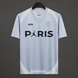 Maillot PSG x Jordan 2026 2027 bleu clair