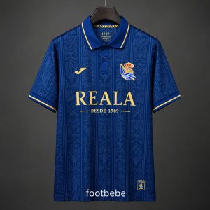 Maillot Real Sociedad 2026 2027 bleu marine polo