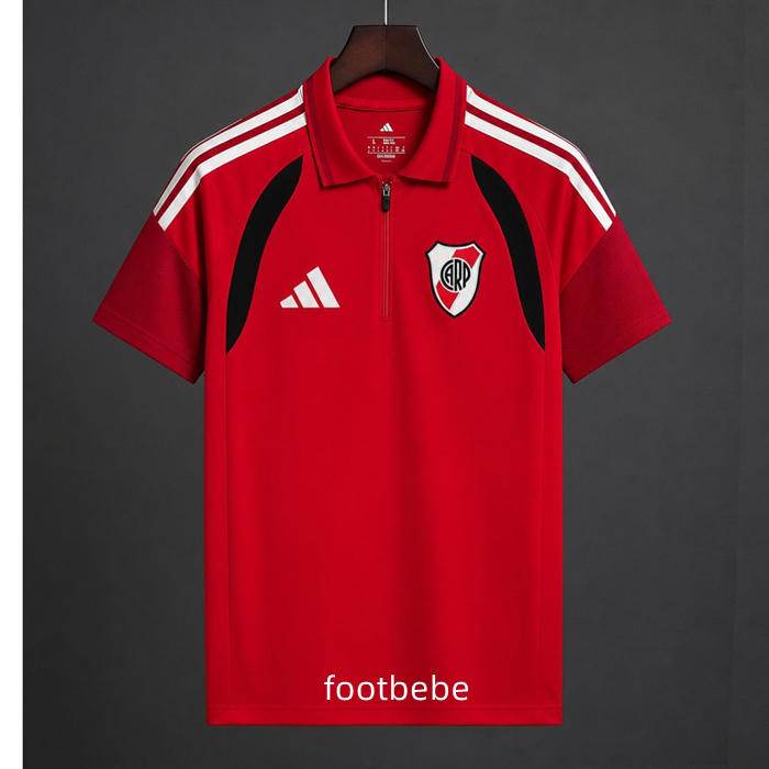 Maillot River Plate 2026 2027 entraînement rouge