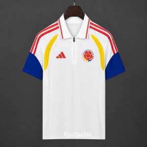 Maillot de foot Colombie 2026 2027 entraînement Blanc