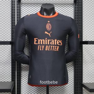 Maillot de foot Match AC Milan 2026 2027 third manches longues