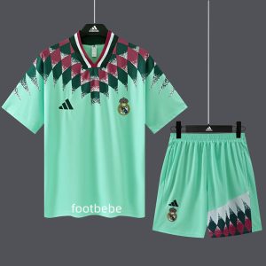 Ensemble Real Madrid 2026 2027 Vert fluorescent