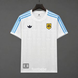 Maillot Argentine 2026 2027 entraînement Blanc
