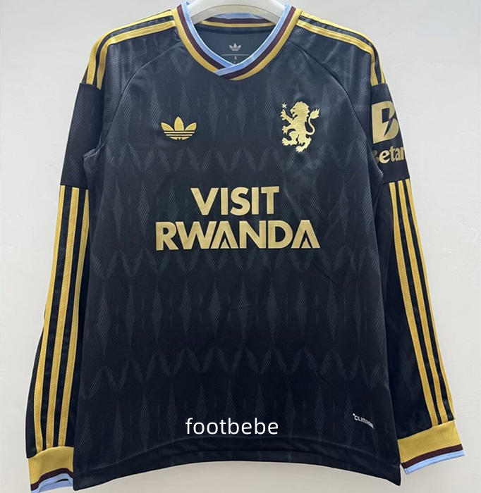 Maillot Aston Villa 2026 2027 exterieur manches longues