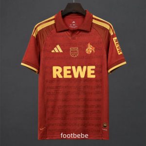 Maillot Cologne x Willi Ostermann 2026 2027 rouge
