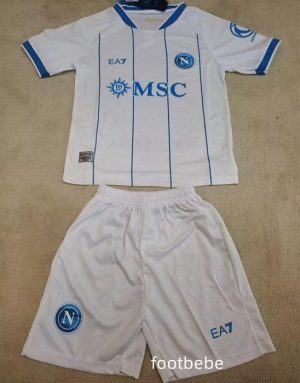 Maillot de foot Naples Enfant 2026 2027 exterieur