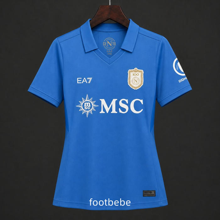 Maillot de foot Naples Femme 2026 2027 domicile